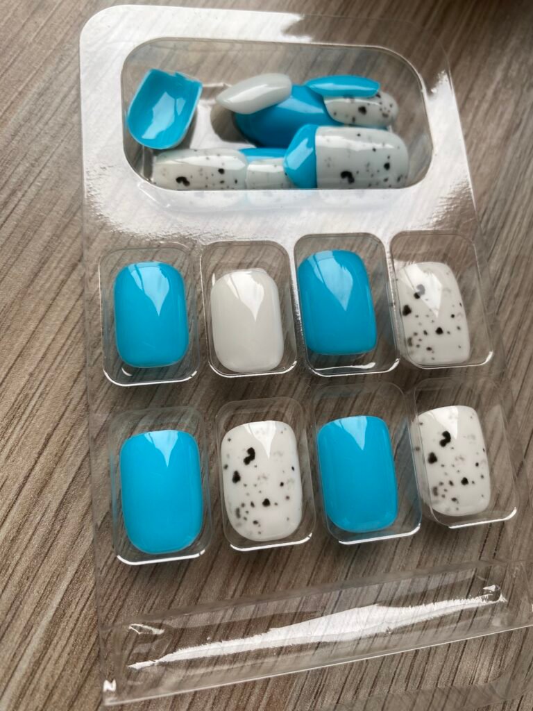 Blue & White